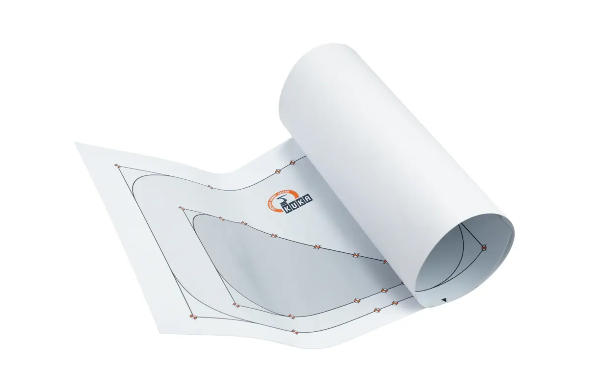 KUKA Table sticker