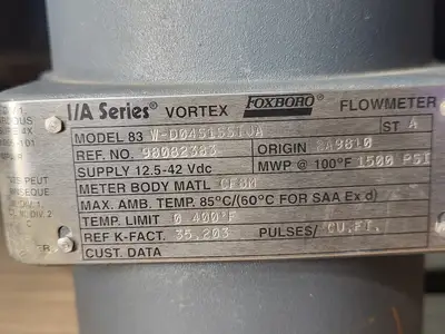 NEW FOXBORO 83W-D04S1SSTJA