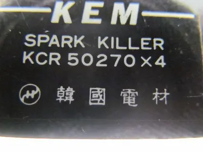 KEM KCR50270X4 Spark Killer 100/100-110V 50/60Hz Hyundai HIT-15S CNC Lathe