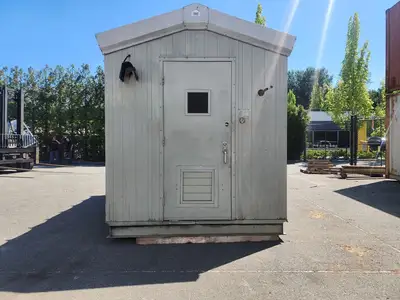 14'L x 8'W x 10'-2.5"H Shed