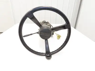 Toyota 5FBCU20 Forklift Steering Wheel Column Adjustable With Mount Bracket