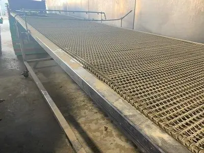 SS Belt Cooling Conveyor