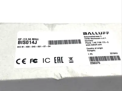 New | in-Stock BALLUFF BIS M-408-045-001-07-S4 Misc Industrial Equipment | Maverick Industrial Sales #1101519