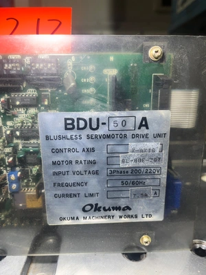 USED OKUMA BDU-50A