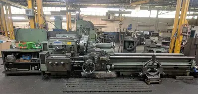 28" X 120" STANKO MODEL 1M636 GAP BED ENGINE LATHE
