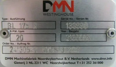 NEW WESTINGHOUSE WESTINGHOUSE BL-175-2