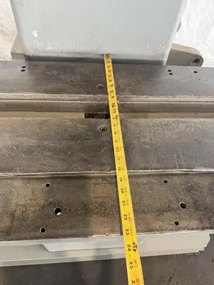 100 TON EITEL C-FRAME HYDRAULIC STRAIGHTENING PRESS. STOCK # 0436326