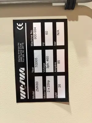 USED WEIMA ZMK60
