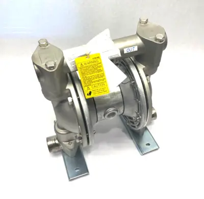 New | in-Stock YAMADA STAINLESS STEEL AIR POWERED DOUBLE DIAPHRAGM PUMP 1" IN/OUT Pumps | Maverick Industrial Sales #1105871