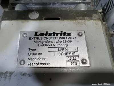 Used LEISTRITZ CORPORATION ZSE 60 MAX Extruders Illinois US | Aaron Equipment #86528