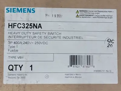 NEW SIEMENS HFC325NA