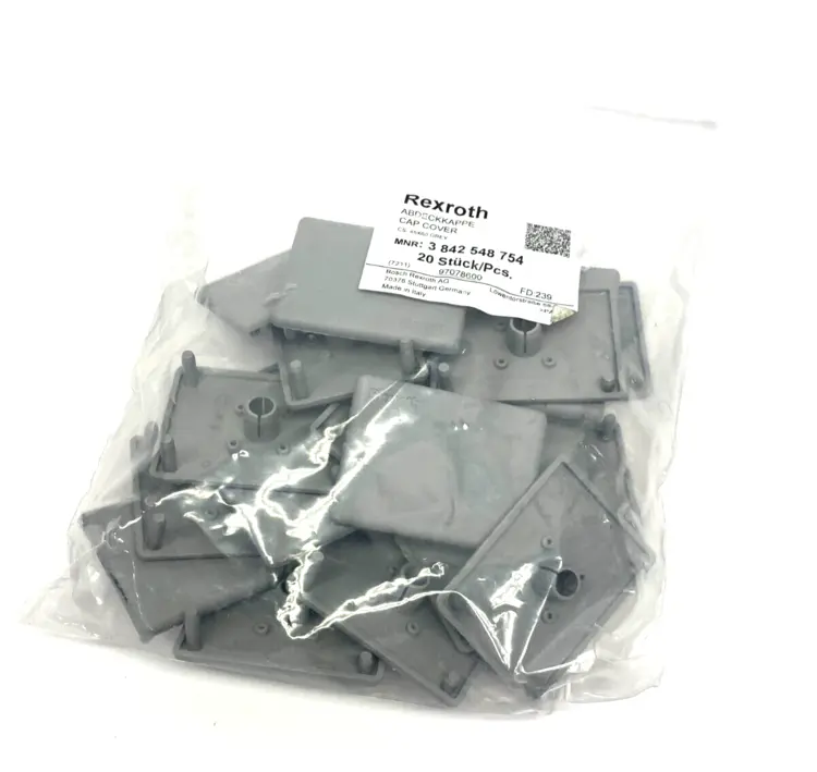 New | in-Stock Bosch Rexroth Extrusion Profile Cap Cover GREY 45X60 Misc Fasteners Michigan US | Maverick Industrial Sales #1462847