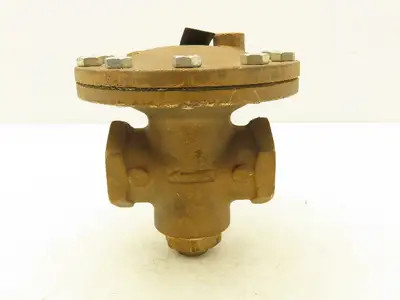 Cash Valve D53 Valve Brass 1" NPT Pilot Operated Max Working Press 250PSI N/O