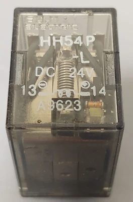 🔥FUJI ELECTRIC RELAY HH54P-L DC24V / HH54P-LDC24V A9623
