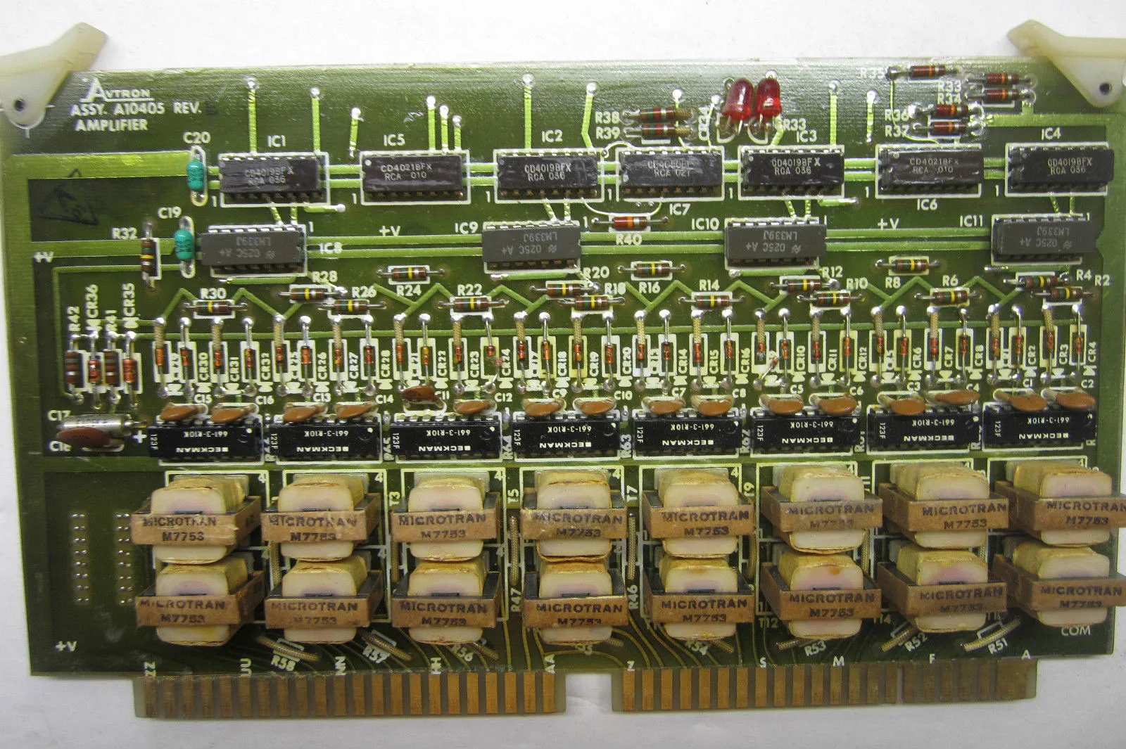 AVTRON A10405 AMPLIFIER MODULE REV E
