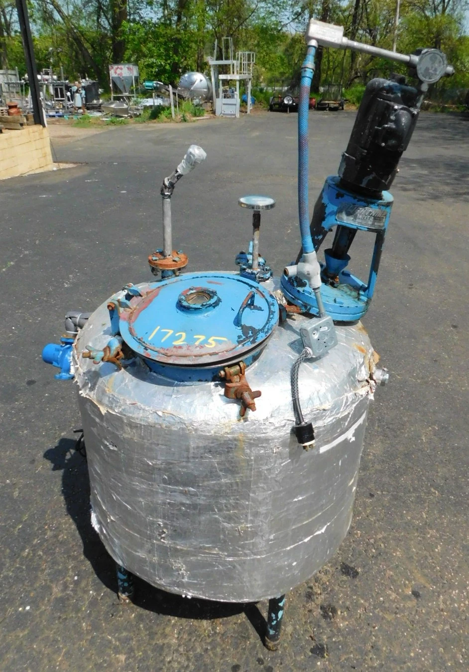 USED 150 GALLON JACKETED TANK 150 GALLON
