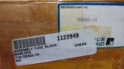 Reliance Electric 705362-1R Fuse Block Assembly New NIB