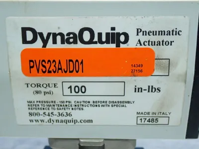 NEW DYNAQUIP CONTROLS PVS23AJD01