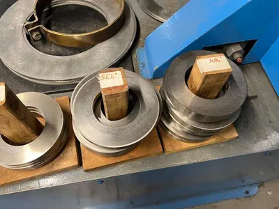 1969 STANAT 8" x 3" s-190 RING SLITTING LINE (14536) SLITTING LINES | Machinery International LLC (42)