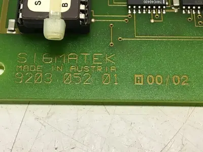 USED SIGMATEK 9203.052.01