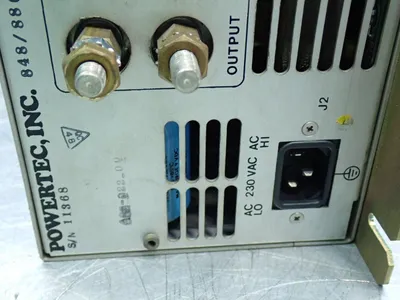 Used POWERTEC INC 9J530013AP2S1318C DC Power Supplies Ohio US | HGR 24 #1070186