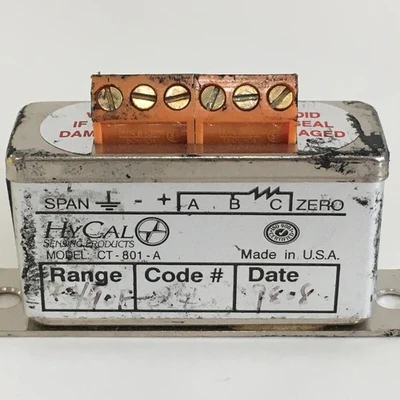 USED HyCal CT-801-A