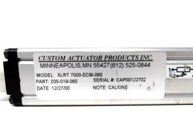 NEW CUSTOM CONTROL PRODUCTS XLRT 7500-ECM-060