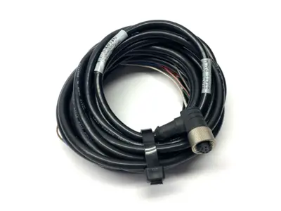 Used Banner Single Ended Cordset M12 8-Pin Right Angle Female 5m 54617 Cable & Wire Michigan US | Maverick Industrial Sales #1392300