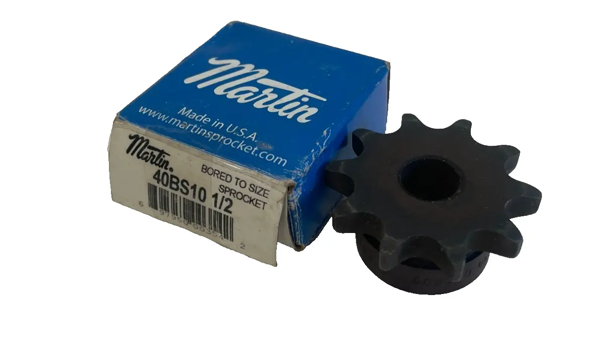 NEW MARTIN 40BS10 1/2 ROLLER CHAIN SPROCKET 40BS1012