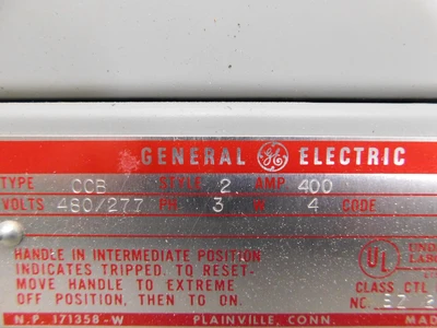 GE _UNKNOWN_ Electrical Panel & Distribution Boards | Equipment Recovery Corp. (12)