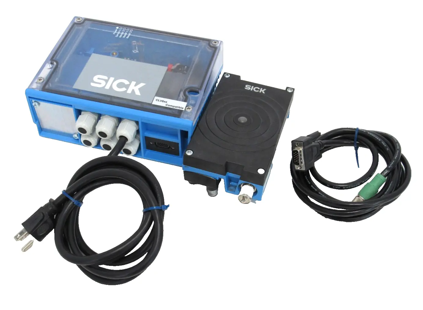 USED SICK RFH630-1102101 CODE READER CDM420-0001 CONNECTION MODULE 1-025-362