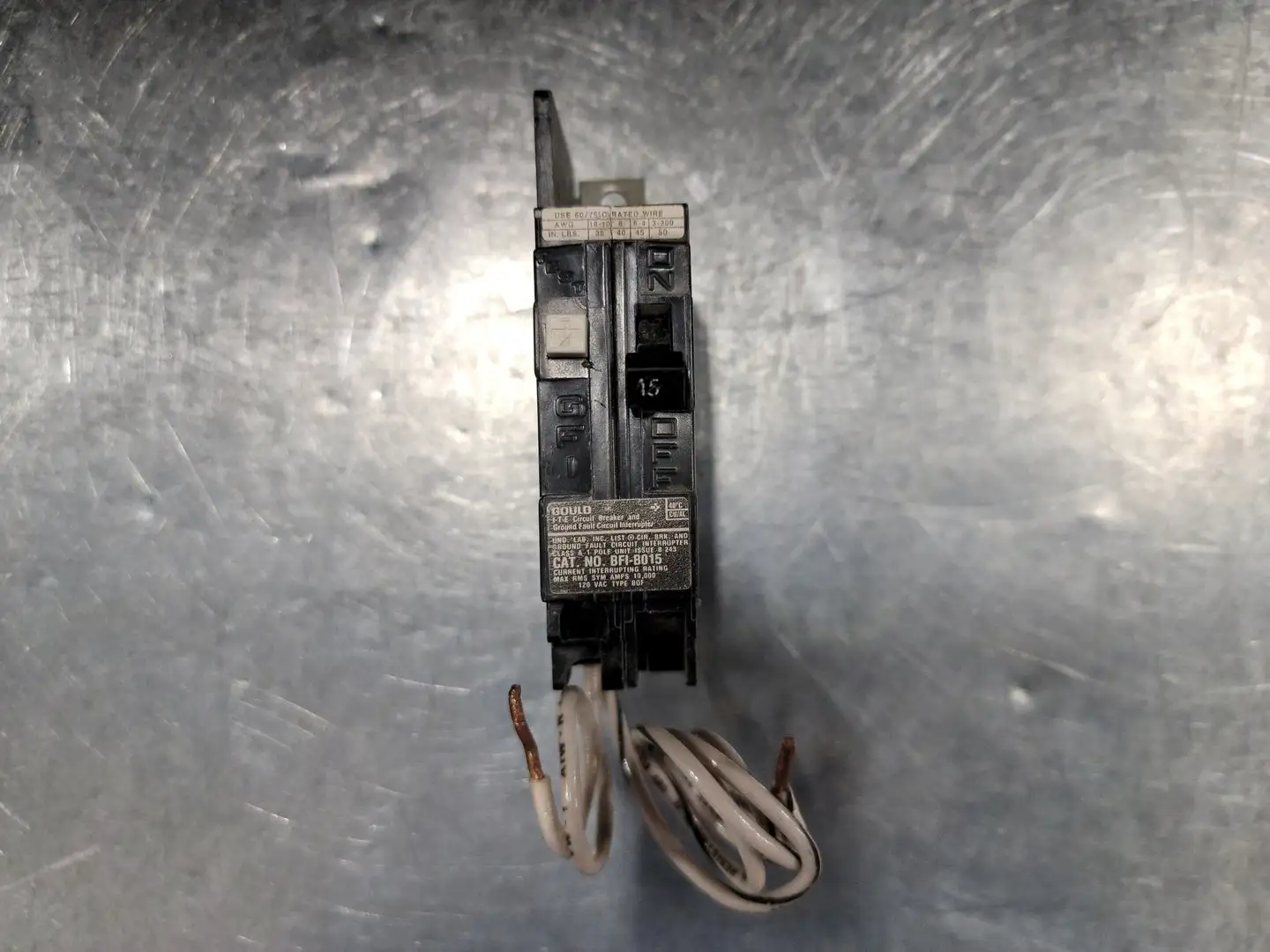 Used GOULD BFI-B015 Switchgears British Columbia CA | Lenmark #243798