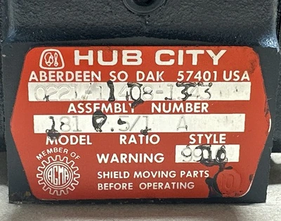 NEW Hub City 0221-11408-1343