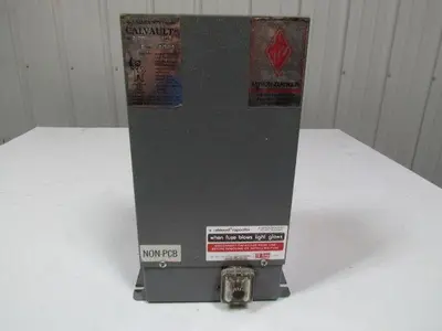 Myron Zucker 343VLM Calvault Capacitor 480V 3Ph 60Hz 3KVR