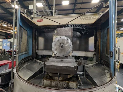 2000 Toyoda FA630 Horizontal Machining Center 200/3/60 W/ GE Fanuc Series 16i-M Control (No