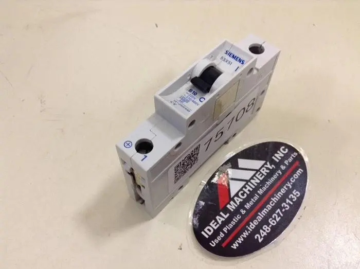 Used SIEMENS 5SX51-B10 Circuit Breakers Michigan US | Ideal Machinery #711644