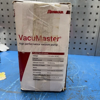 New | in-Stock Robinair 15310 Vacuum Pumps Indiana US | J&J Industrial Supply #1362124