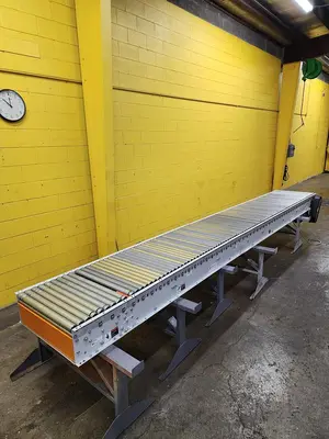 Used INTELLIGRATED LIVE ROLLER CONVEYOR - V-BELT Roller Conveyors Wisconsin US | Packer City Sales #1297860