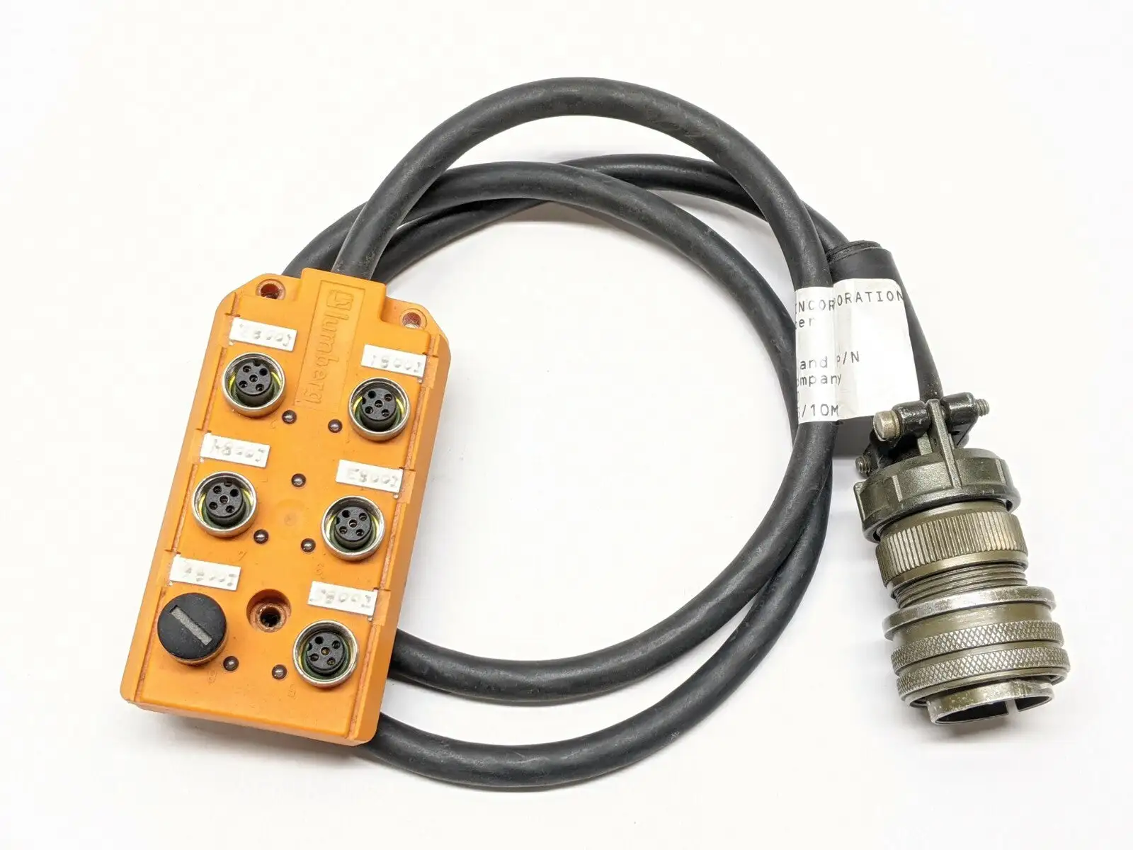 ASB-6/LED-5/4-13 | Lumberg  Distribution Block w/ Amphenol Circular Connector - Used