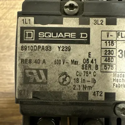 USED SQUARE D 8910DPA33