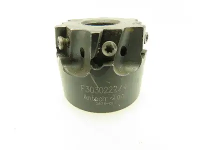Antech F3030222/4 1.75"Flute Indexing Coolant Facemill 11/16"Arbor 6-Carbide