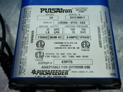 New | in-Stock PULSAFEEDER LVB3SAVTT5XXX Pumps (Metering) | HGR 24 #742864