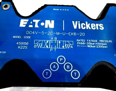 NEW EATON/VICKERS DG4V-5-2C-M-U-EK6-20 SOLENOID VALVE 459156 DG4V52CMUEK620