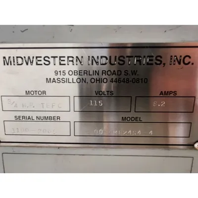 USED MIDWESTERN INDUSTRIES, INC. ME24