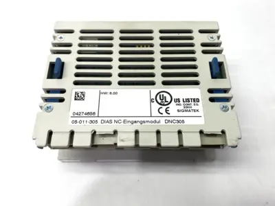 USED SIGMATEK DIAS DIGITAL INPUT MODULE DNC 305 CRACKED PLASTIC