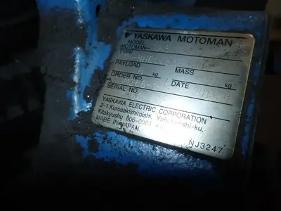 USED YASKAWA MOTOMAN MH6