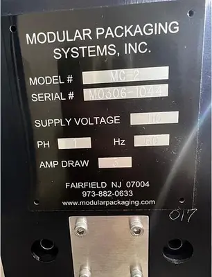 Modular model MC-2 electronic tablet/capsule counter
