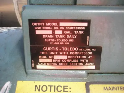 USED CURTIS MASTER LINE P96A