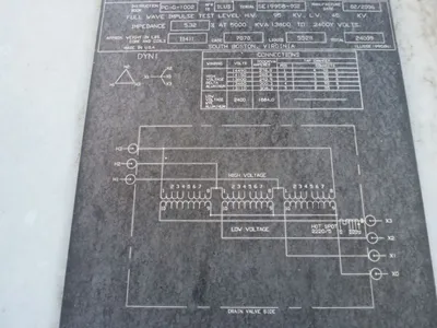 5000 KVA Siemens Silicone Transformer, 13.8KV Pr, 2400Y/1386V Se