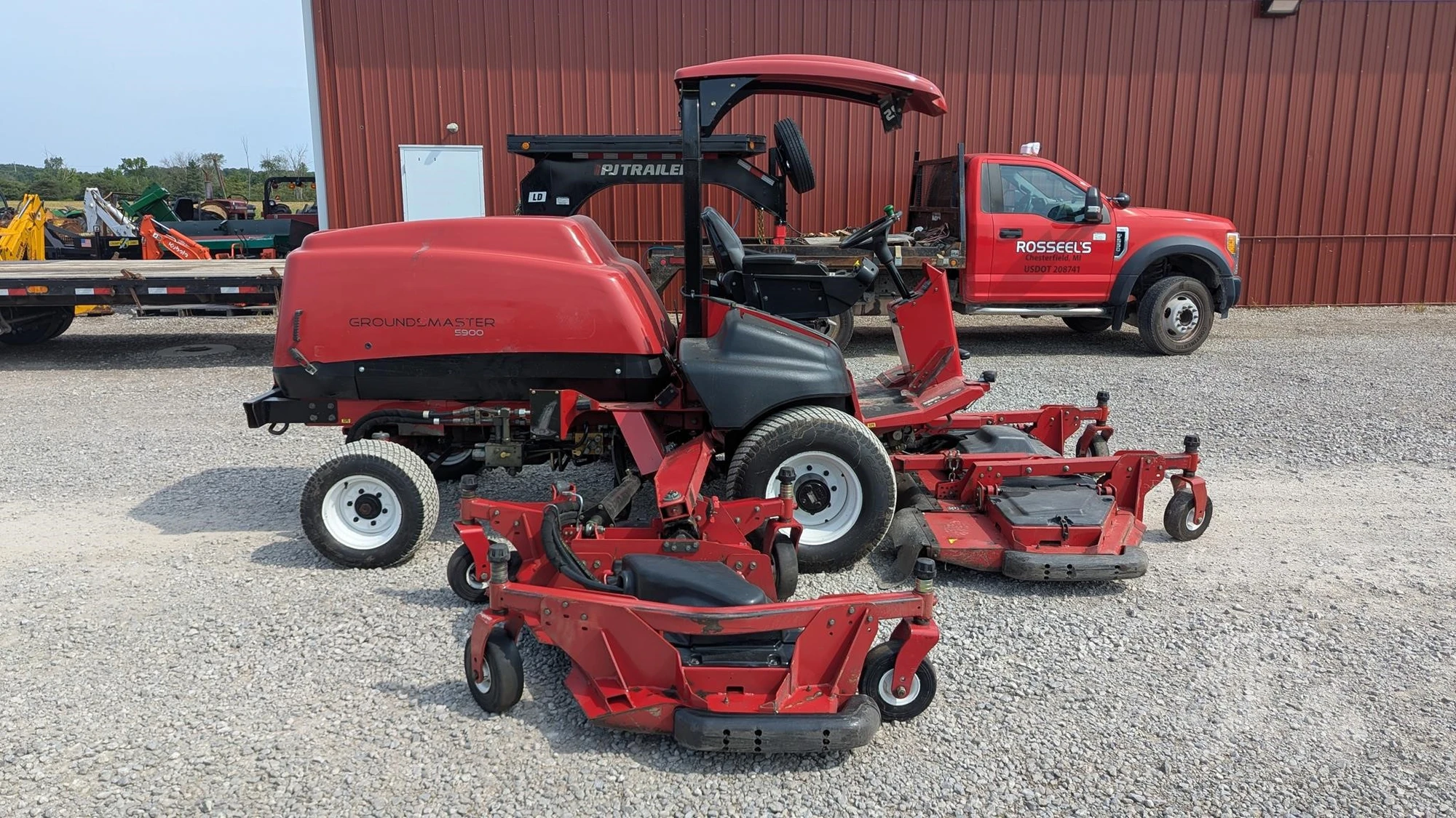 USED 2011 TORO GROUNDSMASTER 5900